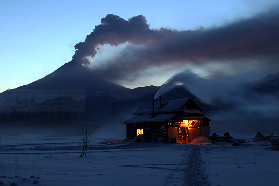 Вебкамеры: Кизимен, Толбачик и другие